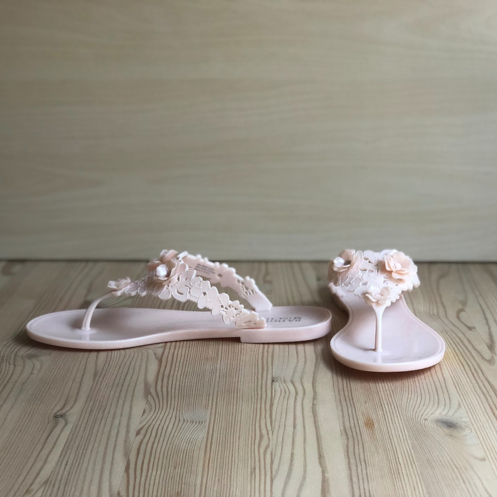 NEW Badgley Mischka Bali Jelly Flip Flops - Picture 3 of 7